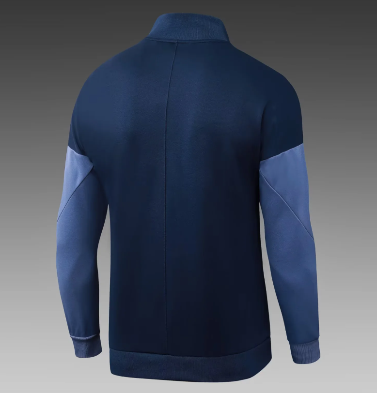 2025/2026 Psg Paris Saint-Germain Half-Pull Training Suit Royal Blue Set - Image 5