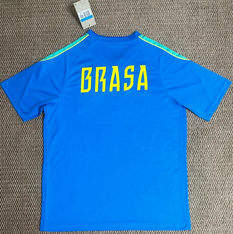 2026 Brazil Training Suit Blue 02 Football Shirt 1:1 Thai Quality - Image 3