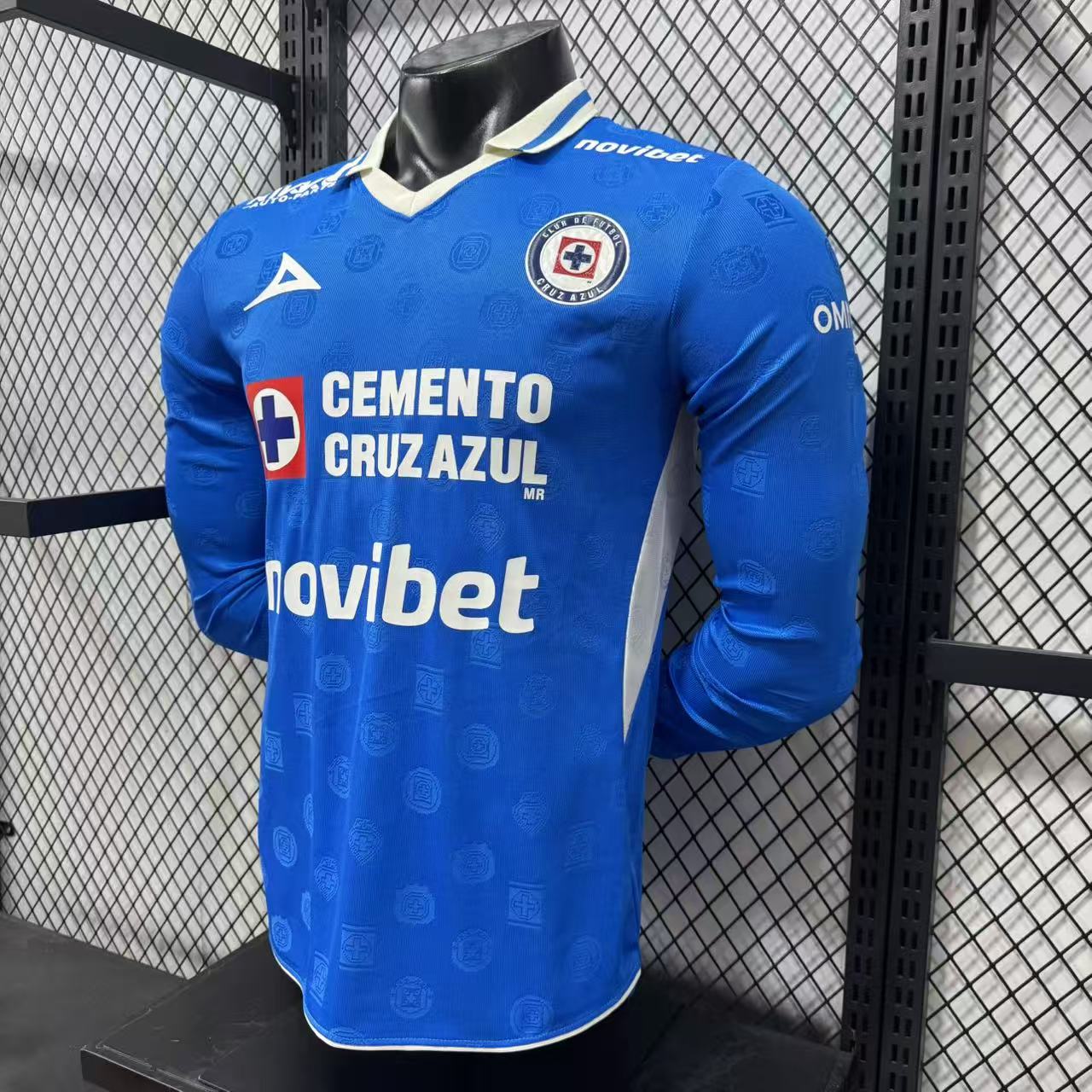 2026/2027 Manica lunga Versione giocatore Cruz Azul Casa Maglia Qualità thai 1:1 - immagine 4
