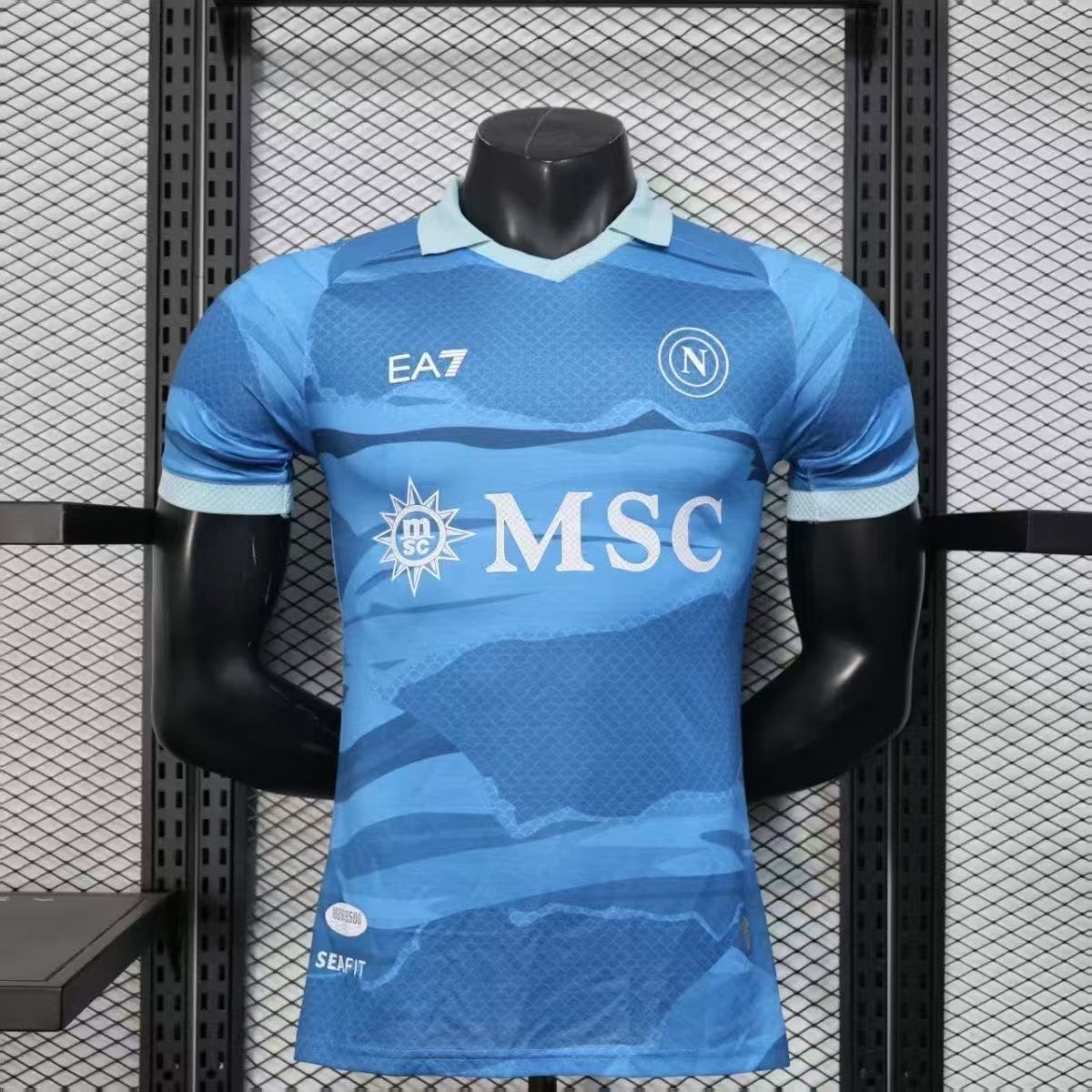 2025/2026 Oyuncu versiyonu Napoli Özel sürüm Futbol forması 1:1 Tayland kalitesi