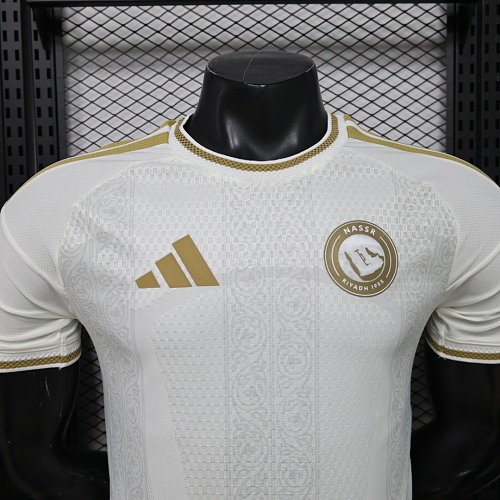 2026/2027 Игровая версия Al-Nassr Гостевая Футбольная футболка Тайское качество 1:1 — изображение 3