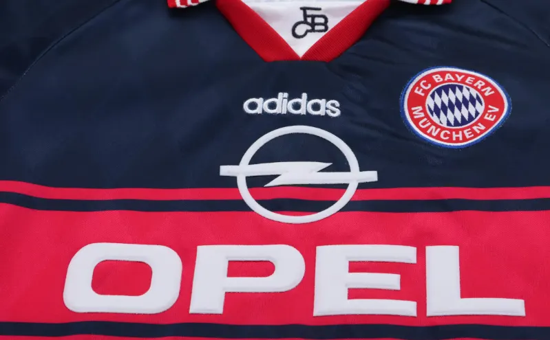 1997/1999 Retro Bayern Munich İç saha Futbol forması 1:1 Tayland kalitesi Çocuk bedeni - Görsel 5