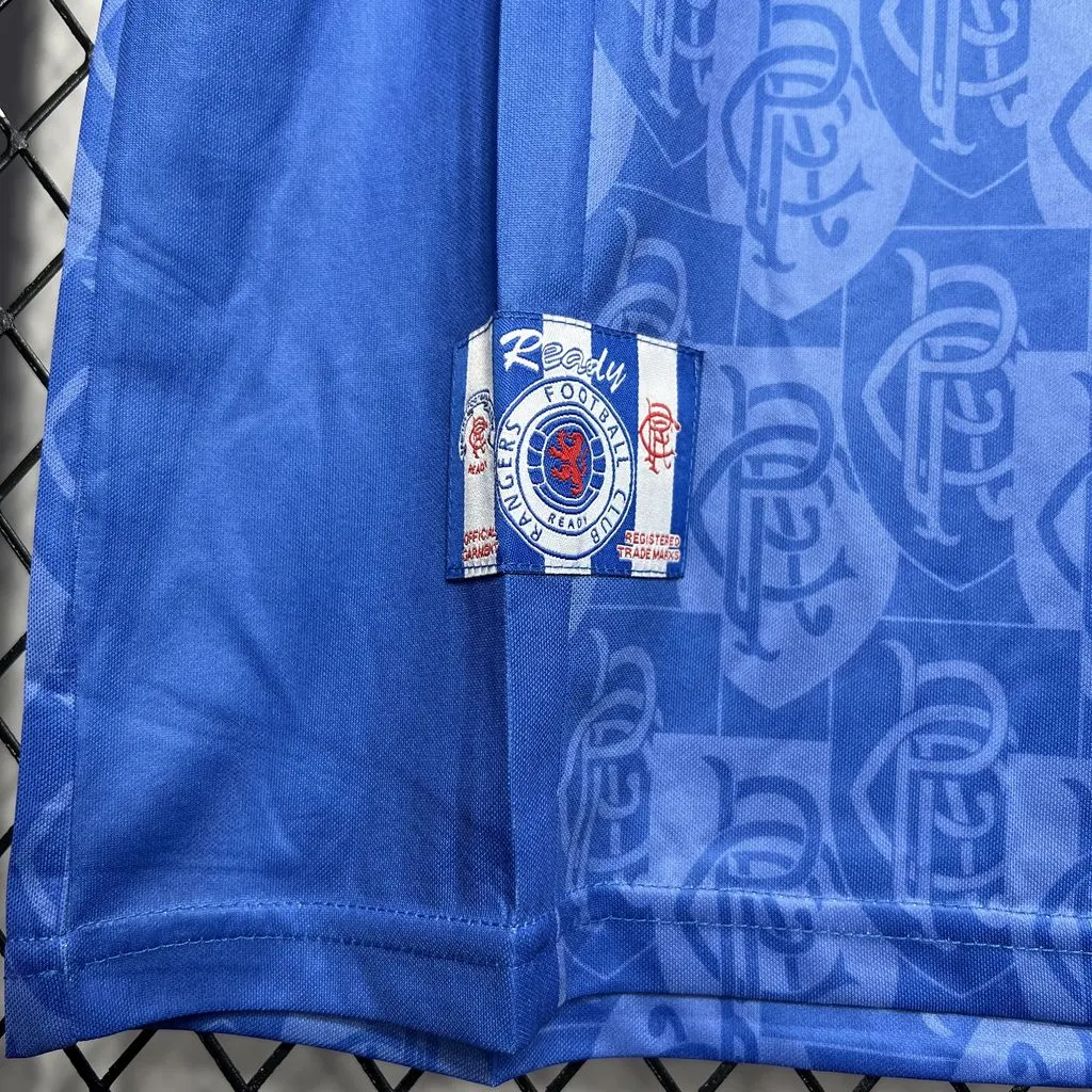 1996/1997 Retro Rangers Casa Maglia da calcio Qualità thai 1:1 - immagine 8