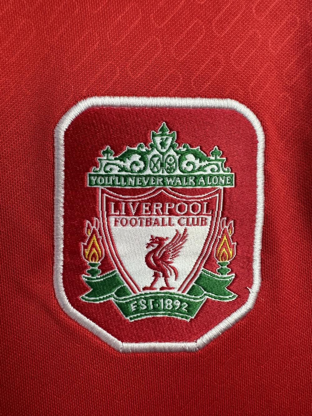 2004/2005 Retro Liverpool FC Home Football Jersey Long Sleeve 1:1 Thai Quality - Image 6