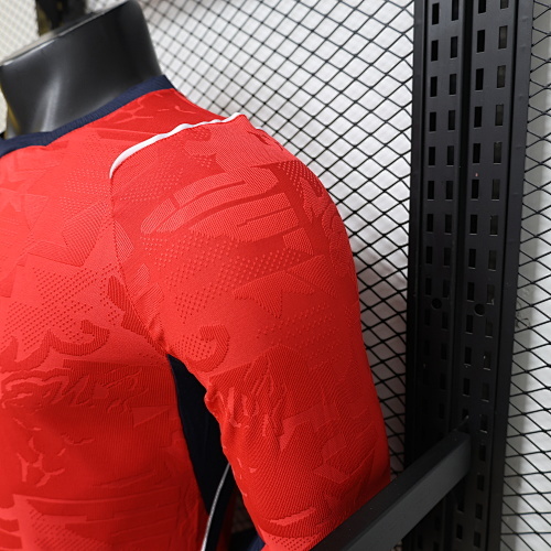 2026 Langarm Spielerversion England Auswärts Fußballtrikot 1:1 Thai-Qualität – Bild 6