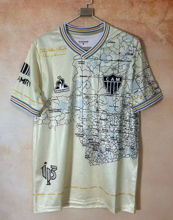 2025/2026 Atlético Mineiro Edição comemorativa Camisa de futebol Qualidade tailandesa 1:1