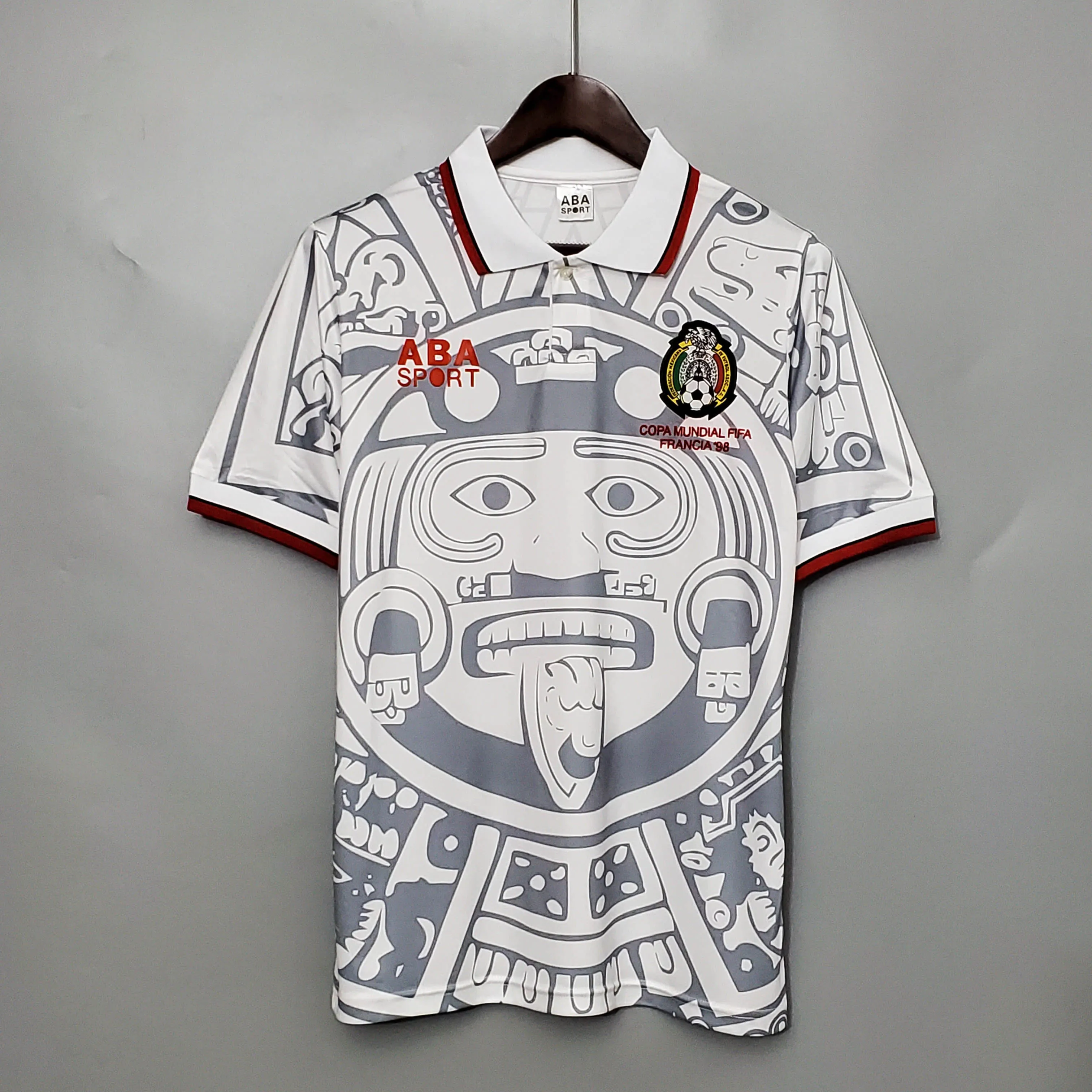 1998 Retro Mexico Voetbalshirt Uit