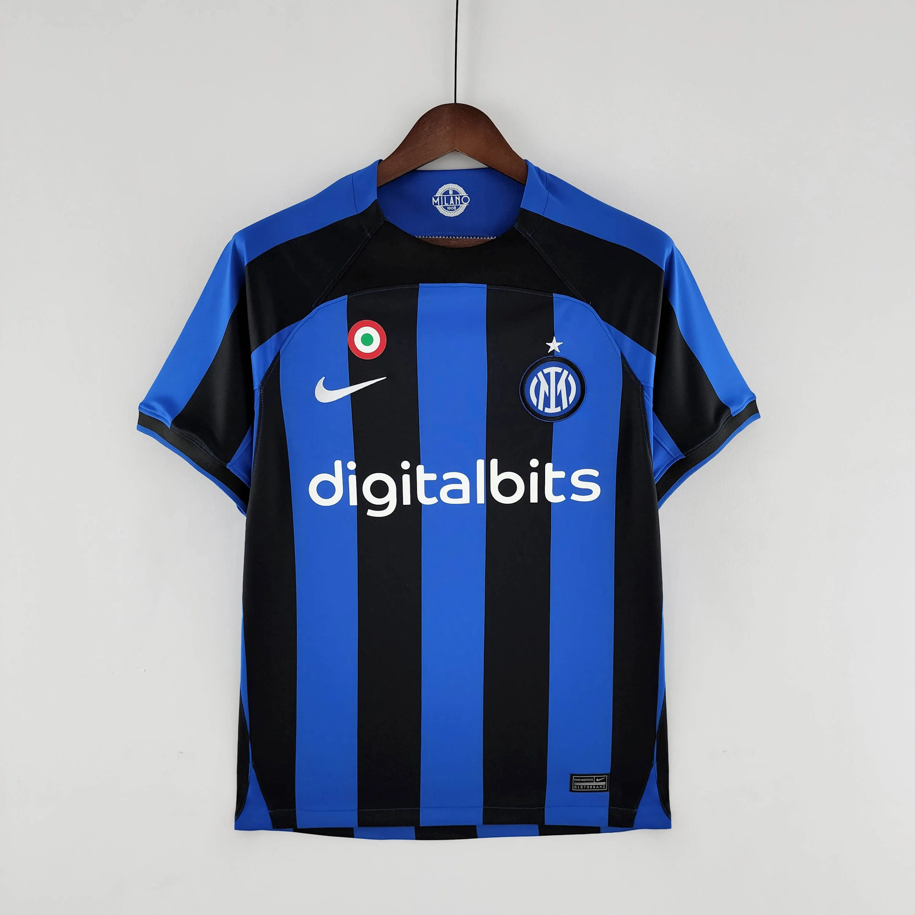 2022/2023 Internazionale Milan İç saha Futbol forması1:1 Tayland kalitesi