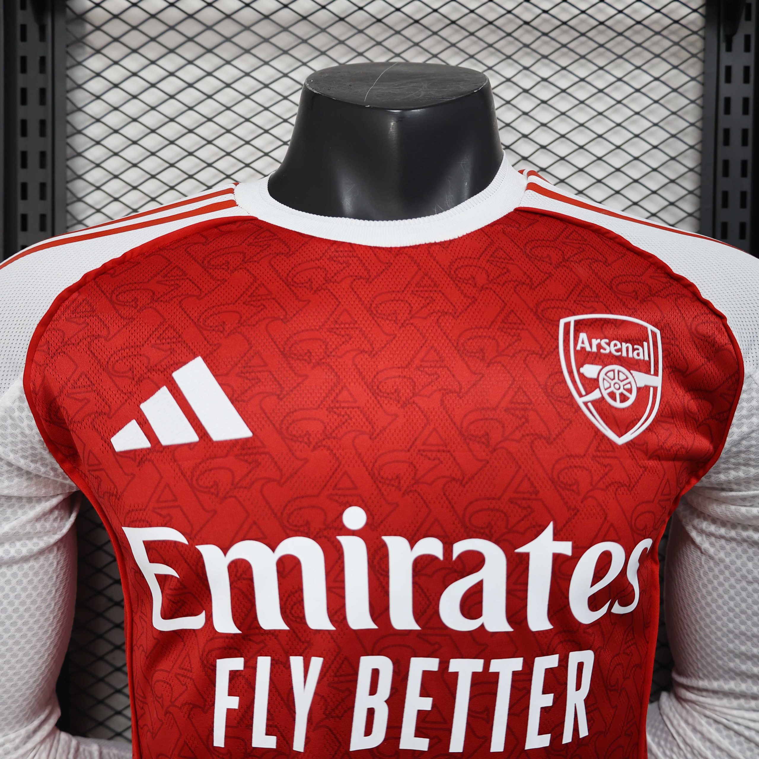 2025/2026 Long Sleeves Player Version Arsenal Home Football Shirt 1:1 Thai Quality - Image 4