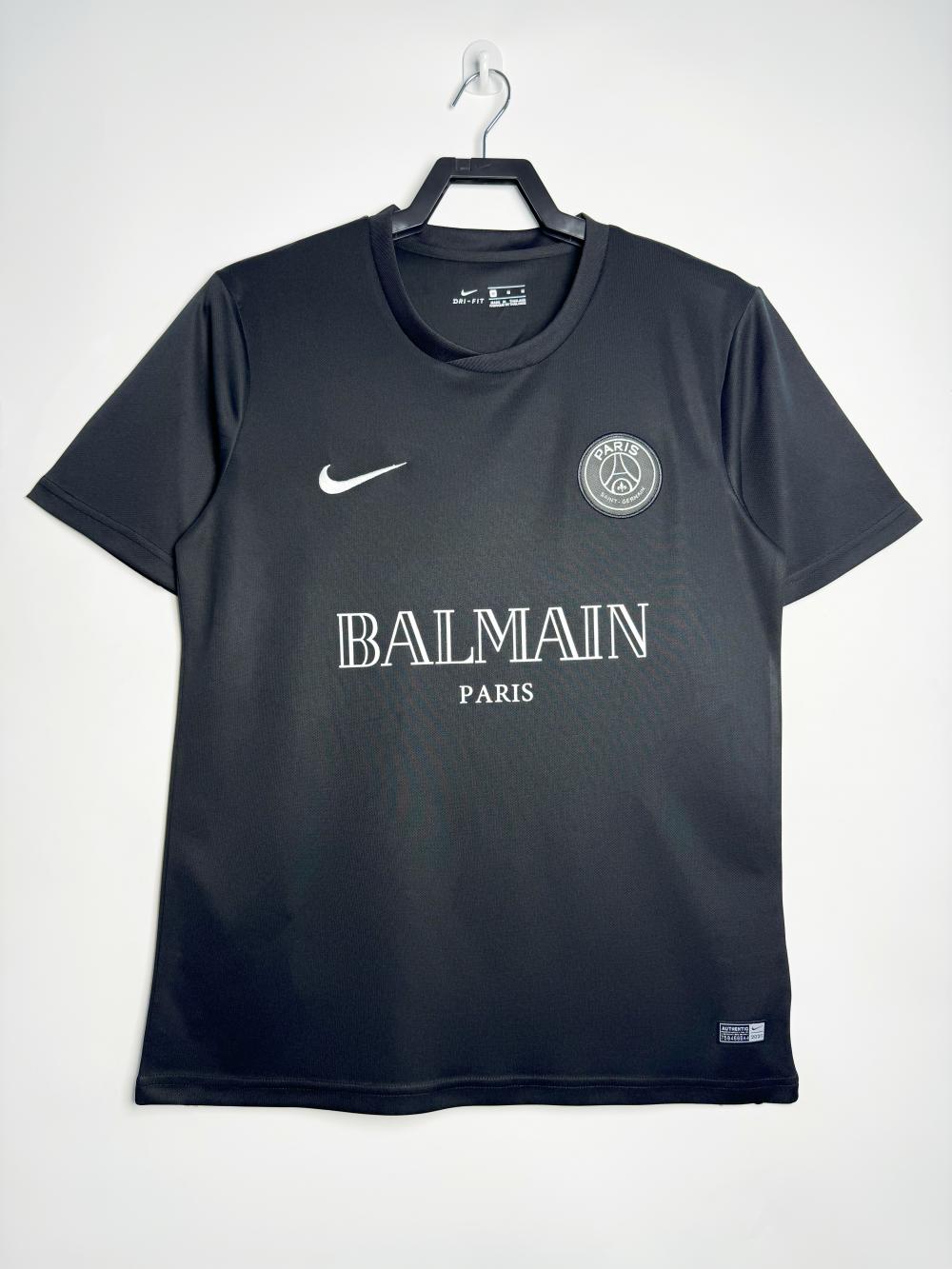2020 Retro Psg Paris Saint-Germain Viertes Training Kleidung Schwarz Fußballtrikot 1:1 Thai-Qualität