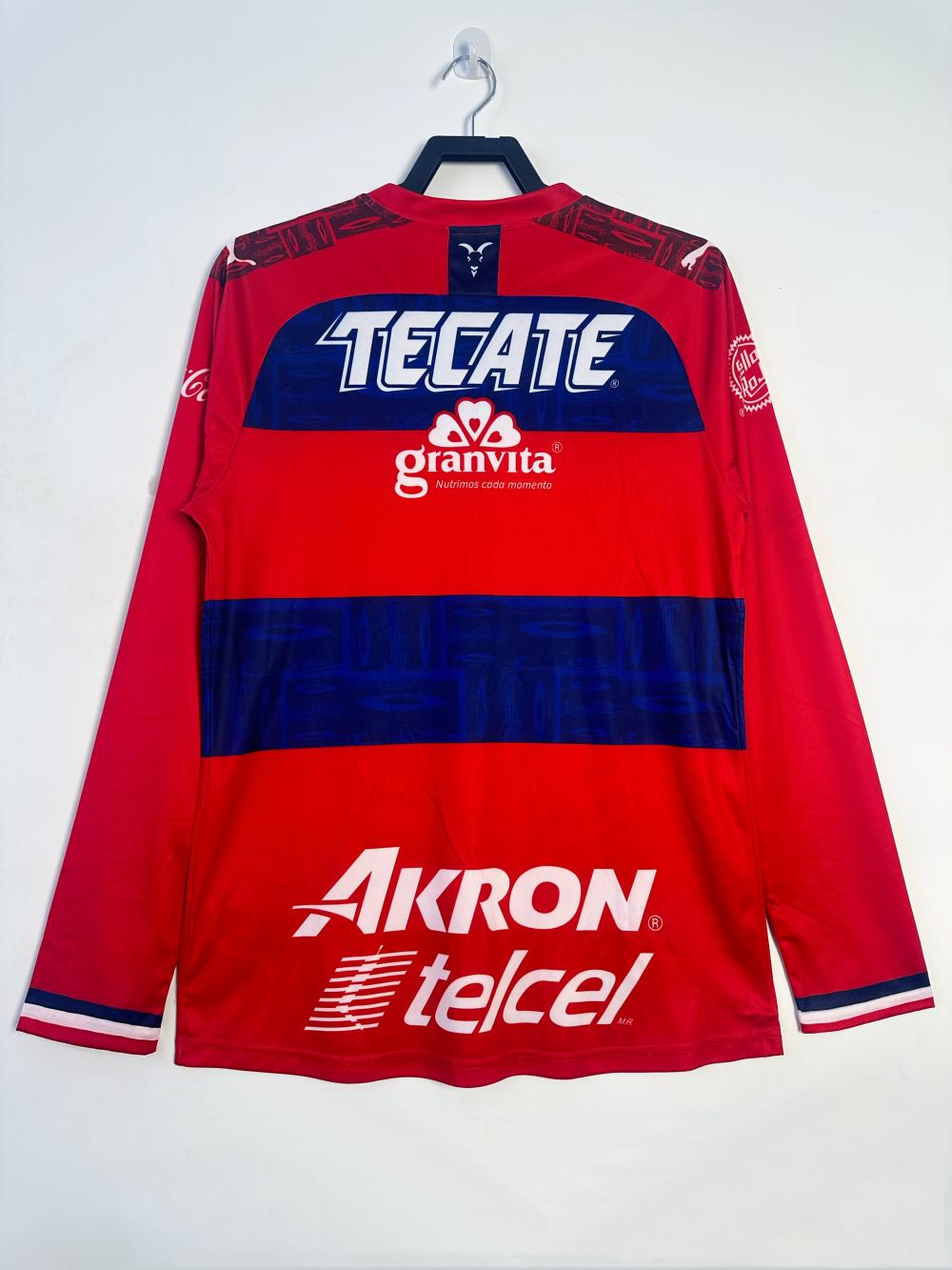 2019-2000 Retro Manica lunga Chivas Casa Maglia da calcio Qualità thai 1:1 - immagine 2