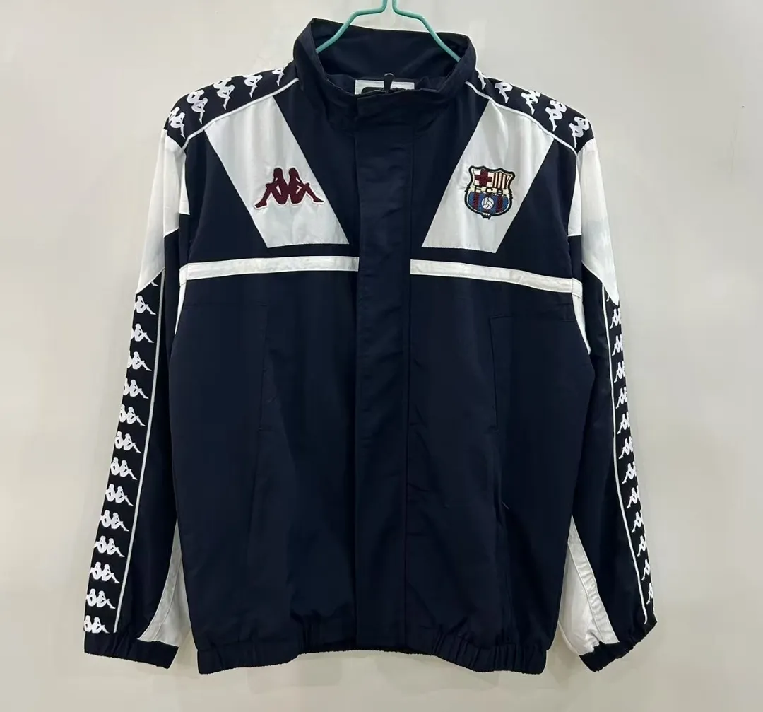 1967 Retro Barcelona Windbreaker Black Jersey 1:1 Thai Quality
