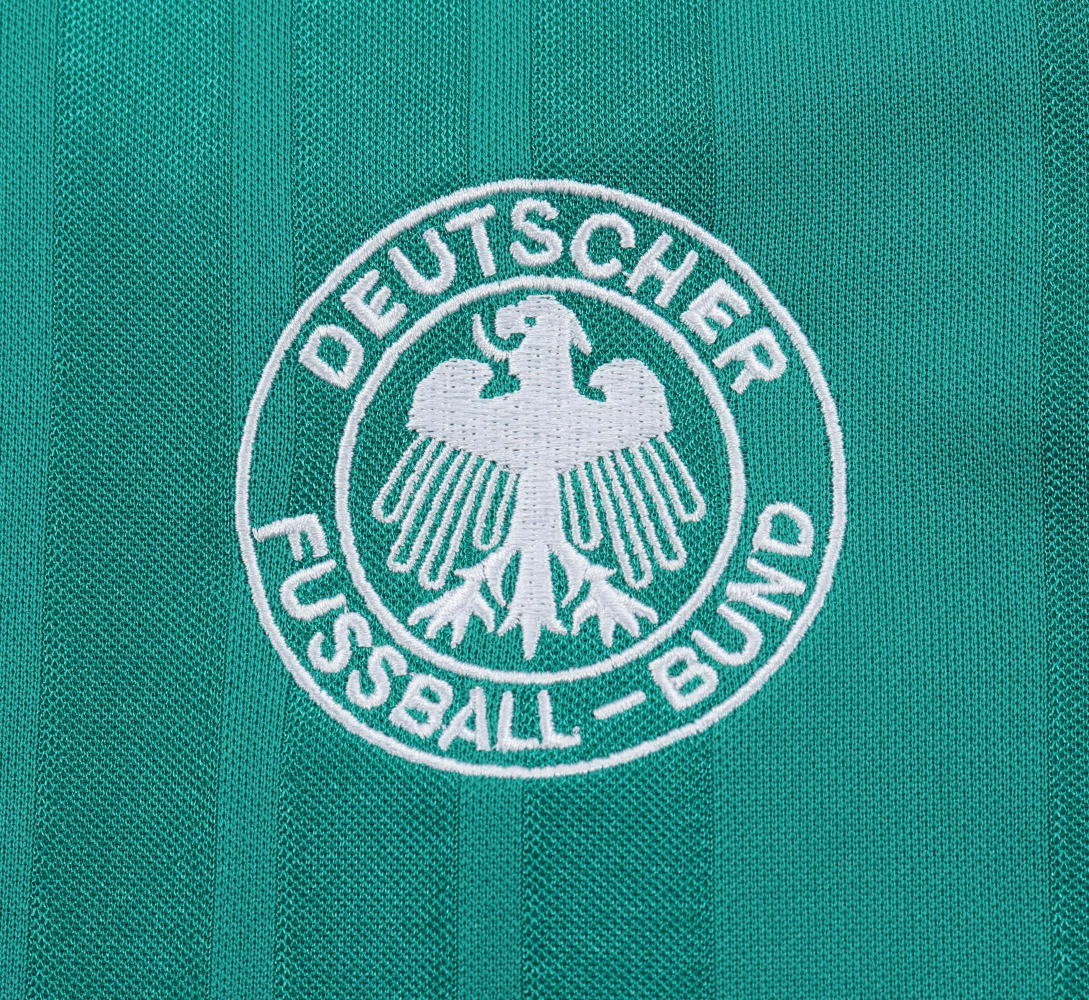 1992 Retro Deutschland Auswärts Fußballtrikot 1:1 Thai-Qualität Kindergröße – Bild 6
