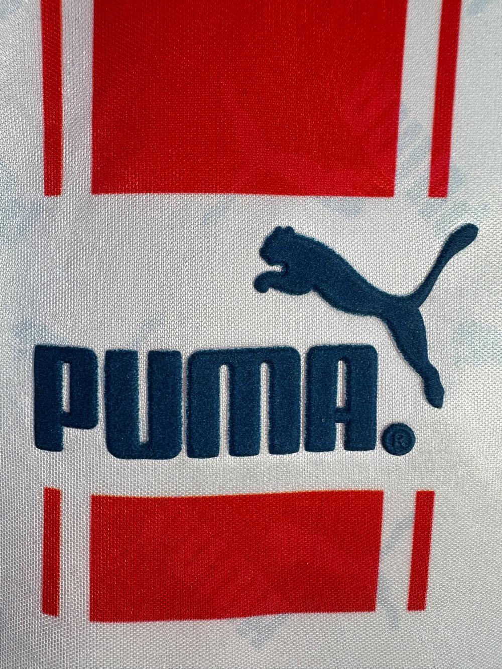 1994/1995 Retrô Manga longa Atletico Madrid Casa Camisa de futebol Qualidade tailandesa 1:1 - Image 5