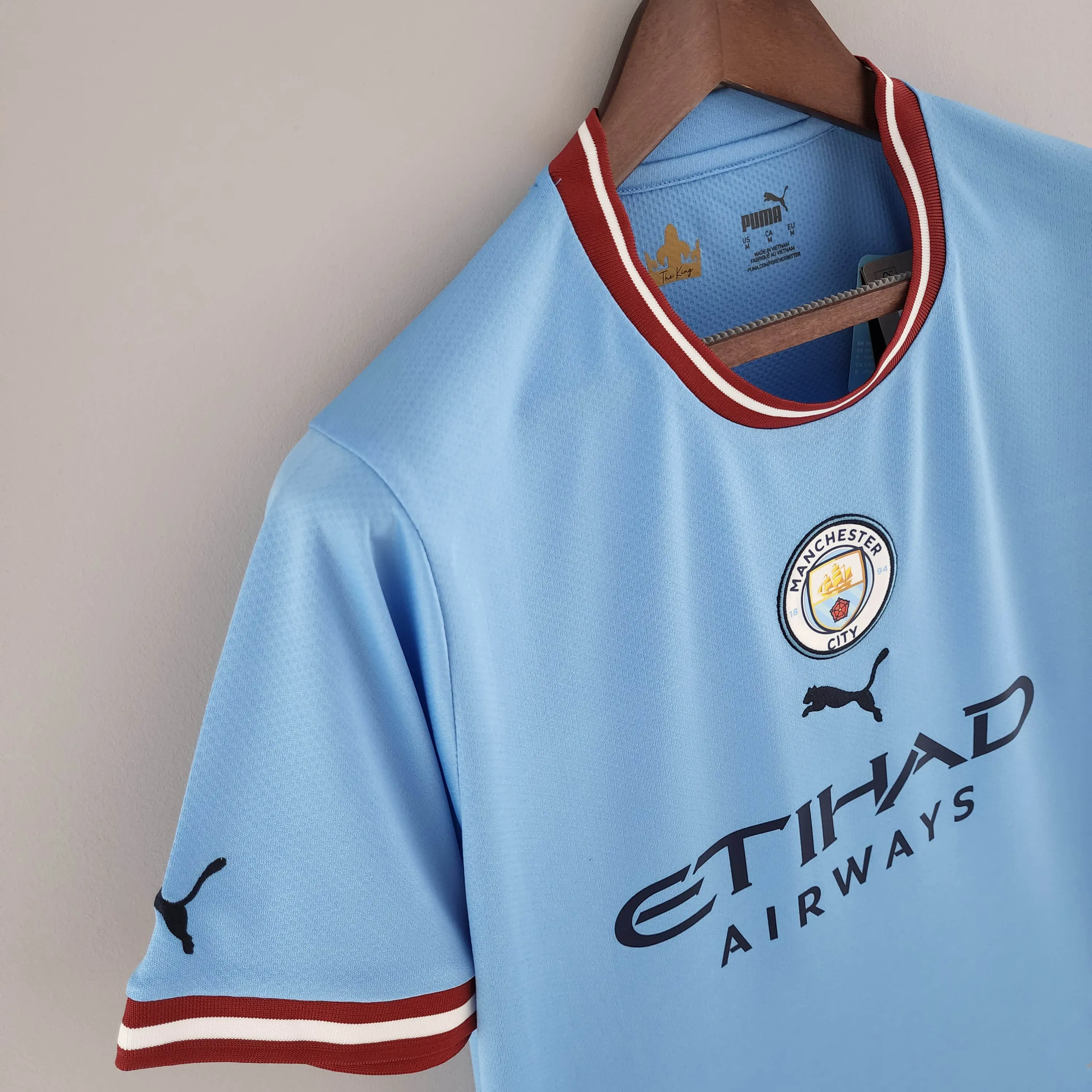 2022/2023 Manchester City Casa Camisa de futebol Qualidade tailandesa 1:1 - Image 5