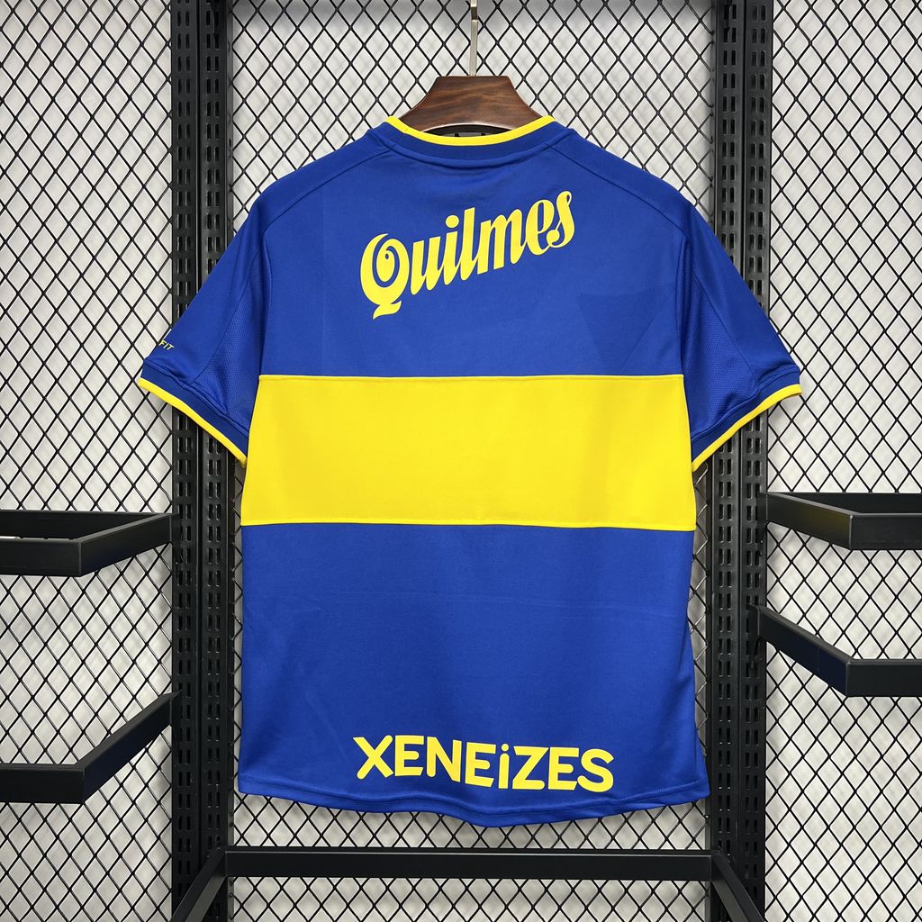 2000/2001 Retro Boca Juniors Thuis Voetbalshirt 1:1 Thaise kwaliteit - Afbeelding 3