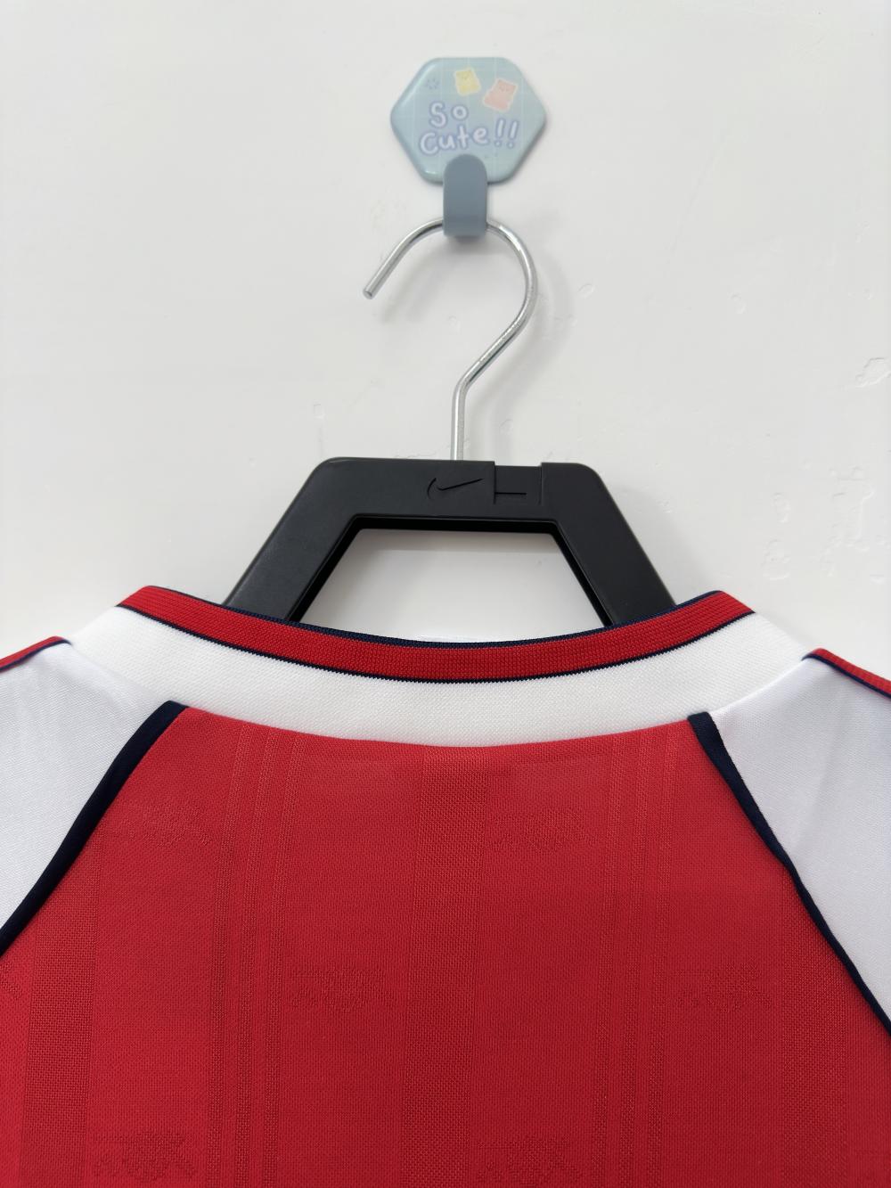 1988/1990 Retro Arsenal Casa Maglia da calcio Qualità thai 1:1 - immagine 4