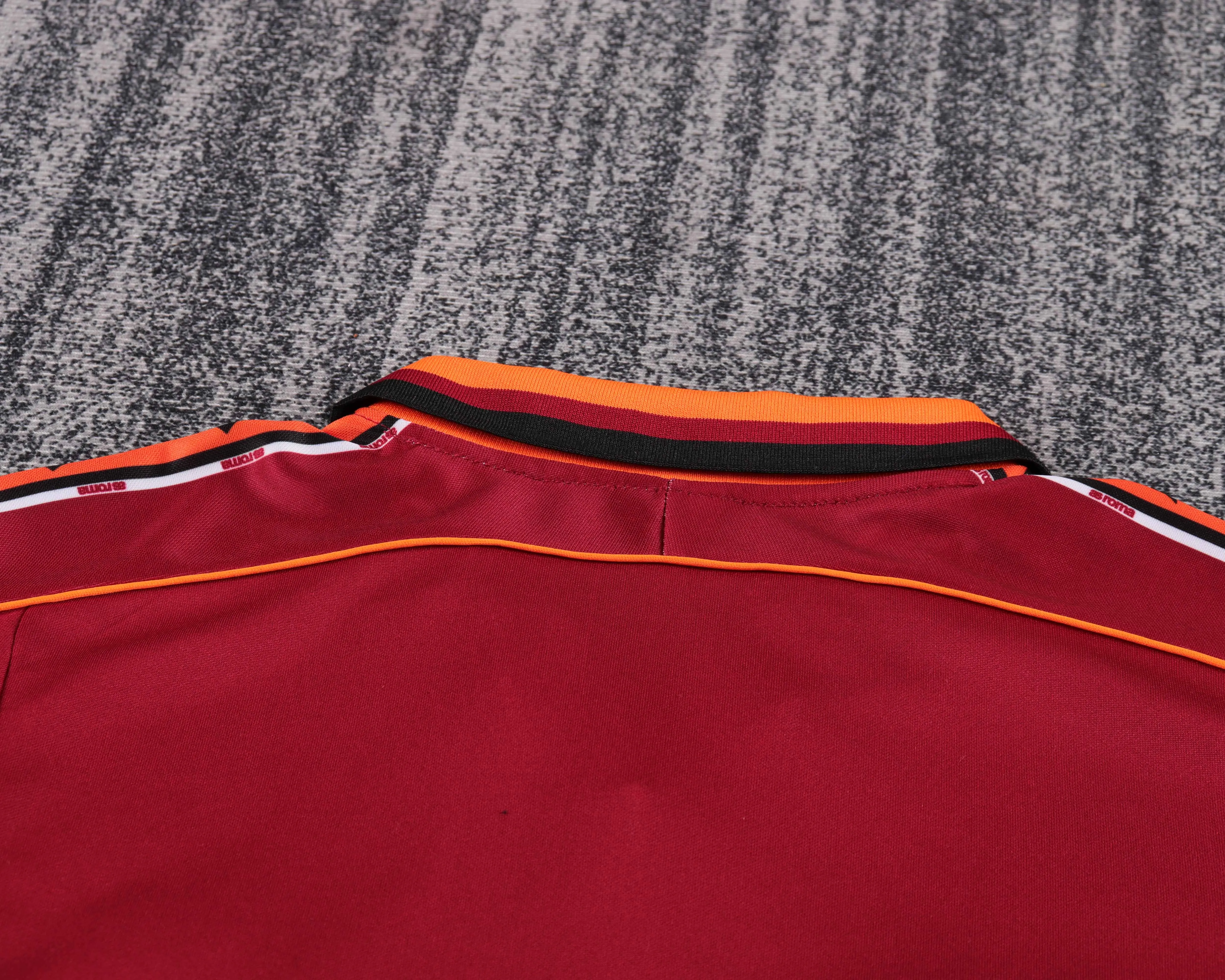 1998/1999 Retro Roma Home Soccer Jersey 1:1 Thai Quality Kids Size - Image 4