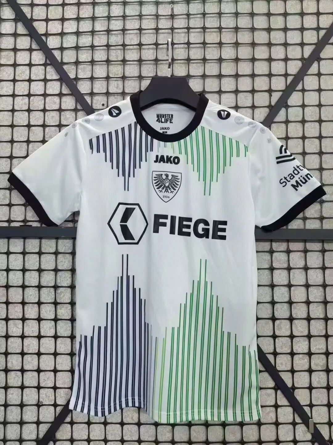 2025/2026 Preußen Münster Fora Camisa de futebol Qualidade tailandesa 1:1