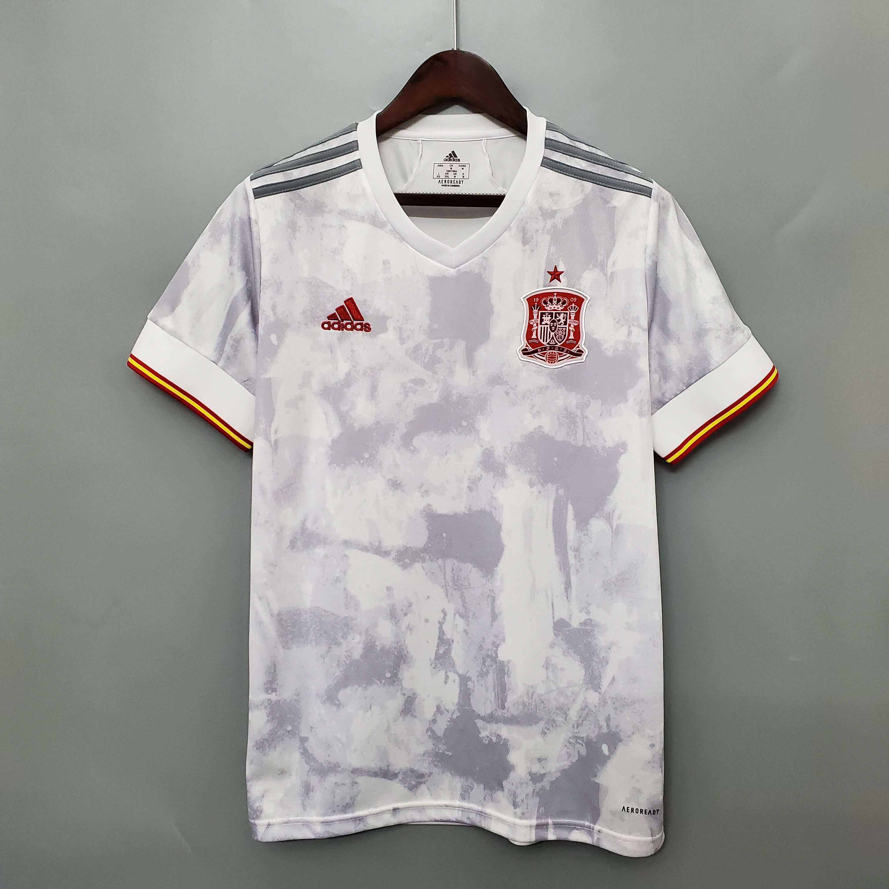 Futbol Forma İspanya 2020 Beyaz Deplasman