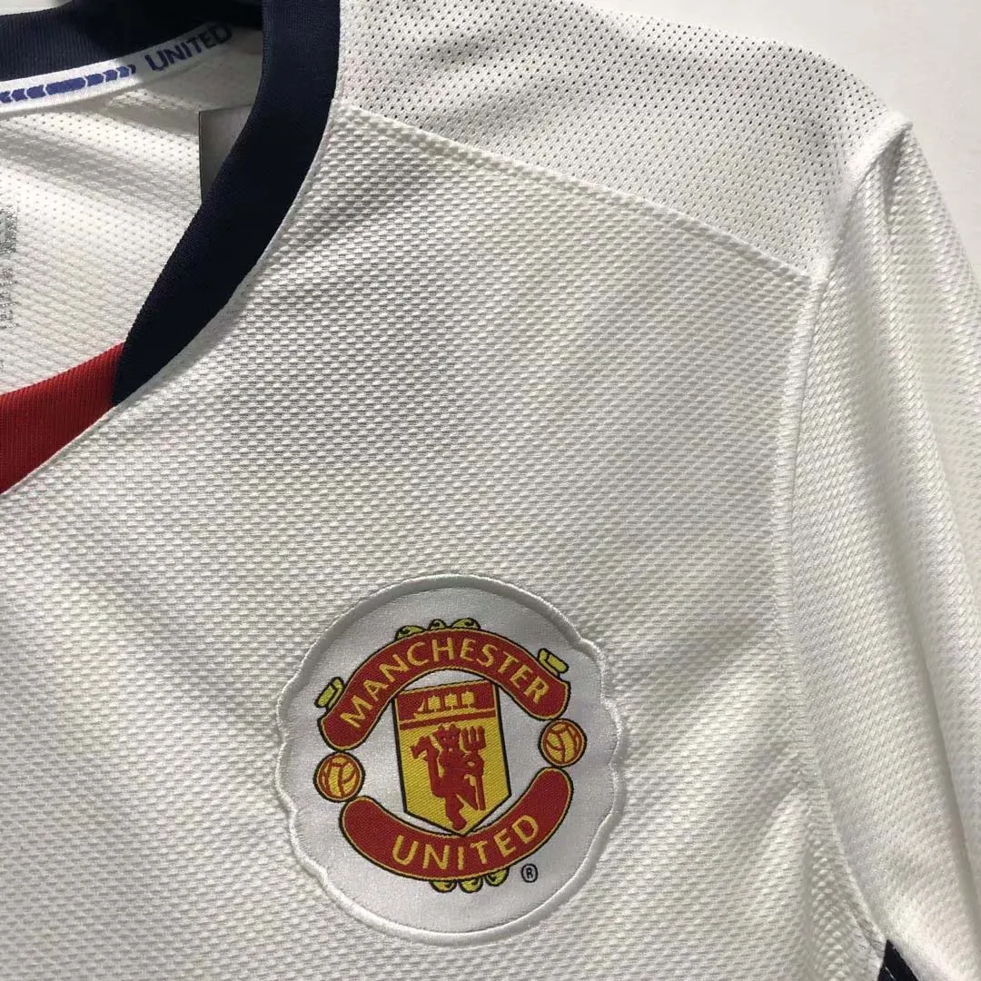 2008-2009 Retro Long Sleeve Manchester United Home Football Shirt 1:1 Thai Quality - Image 6
