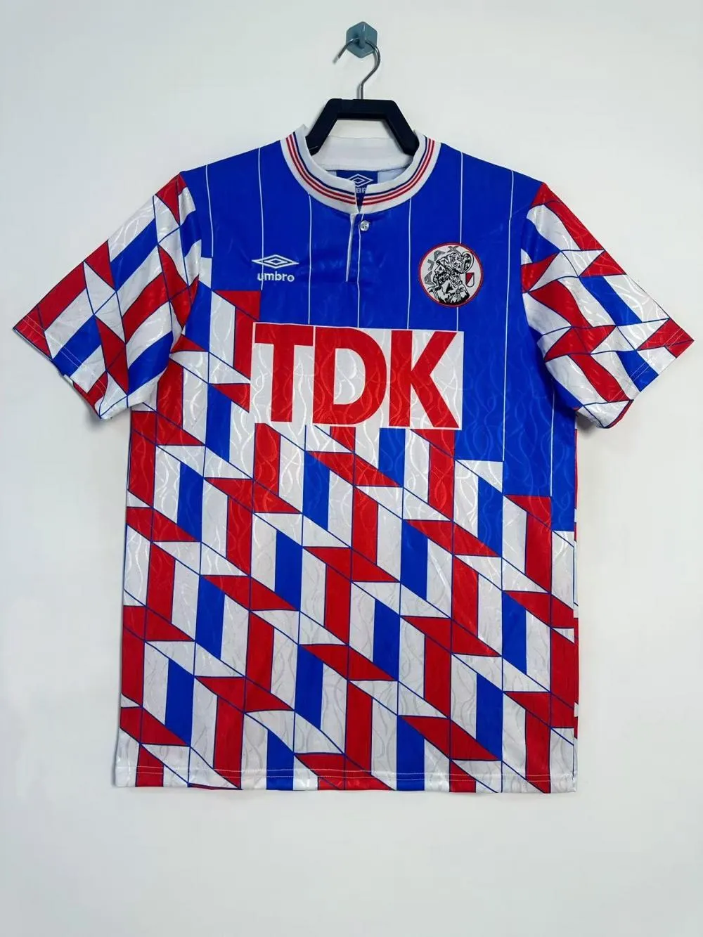 1989-1990 Ретро Ajax Третья Гостевая Футбольная футболка Тайское качество 1:1