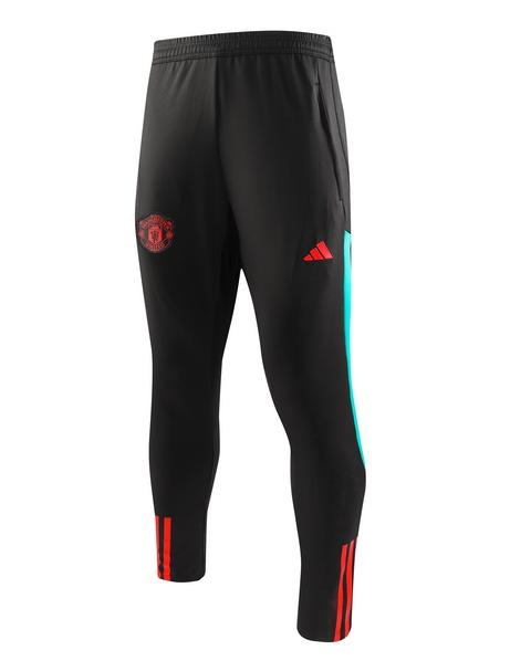 2023-2024 Manchester United Halve-rits trainingspak Wit Zwart Voetbalshirt 1:1 Thaise kwaliteit Set - Afbeelding 6