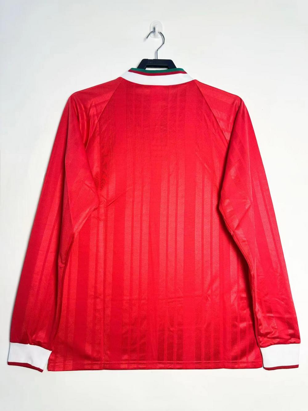 1993/1995 Retro Liverpool Casa Maglia da calcio Manica lunga Qualità thai 1:1 - immagine 2