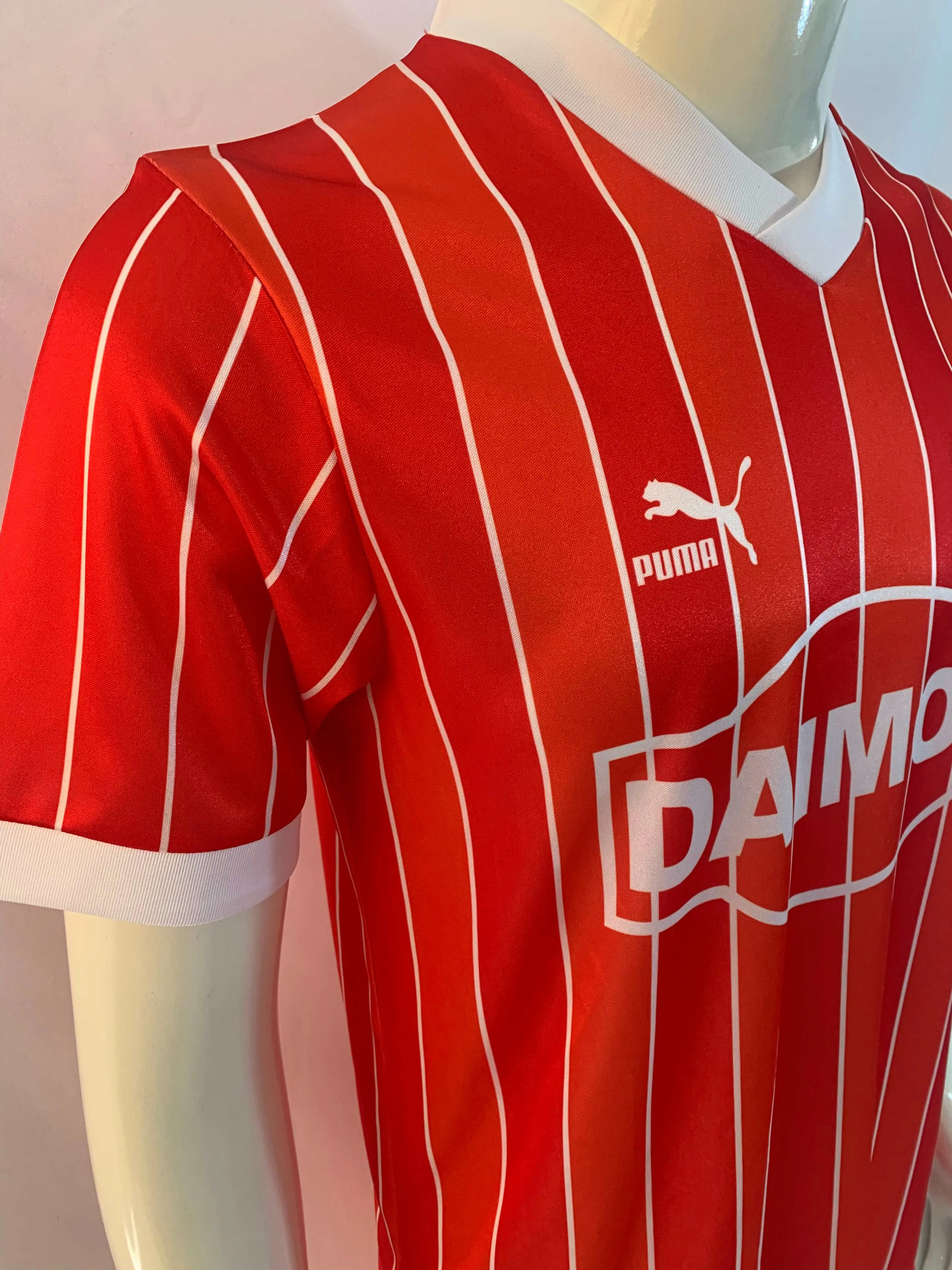 1985/1986 Retro FC Köln Auswärts Fußballtrikot 1:1 Thai-Qualität – Bild 3