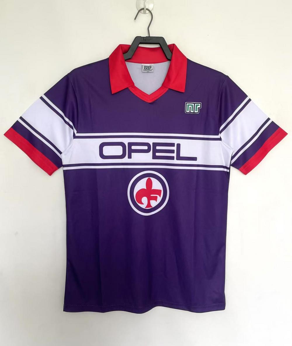 1983/1985 Retro Fiorentina Casa Maglia da calcio Qualità thai 1:1