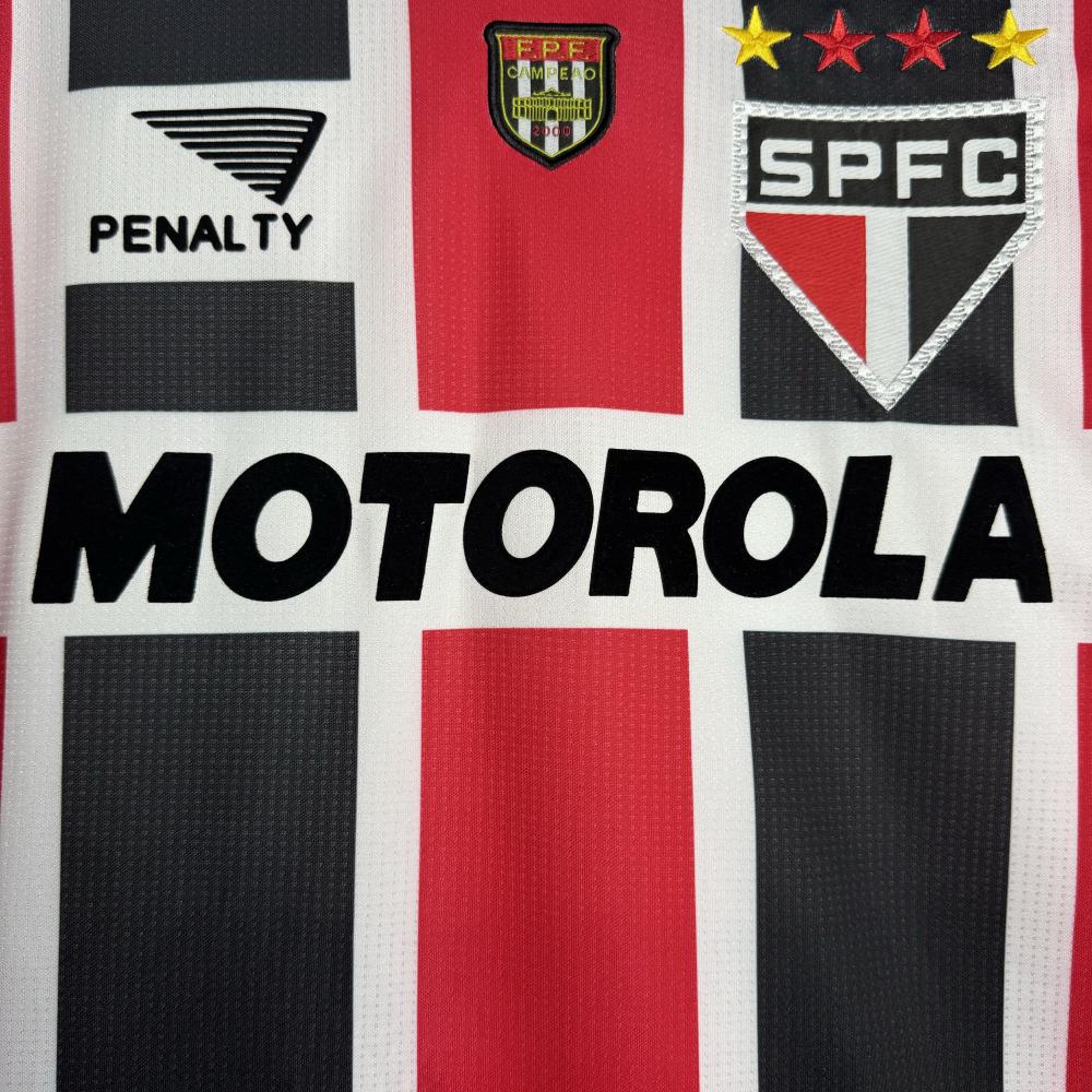 2000 Retro São Paulo Uit Shirt 1:1 Thaise kwaliteit - Afbeelding 5