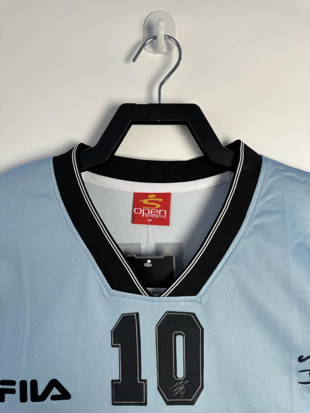 2001 复古 阿根廷 国家队 Maradona 纪念 球衣 1:1 泰版品质 - 图片 3