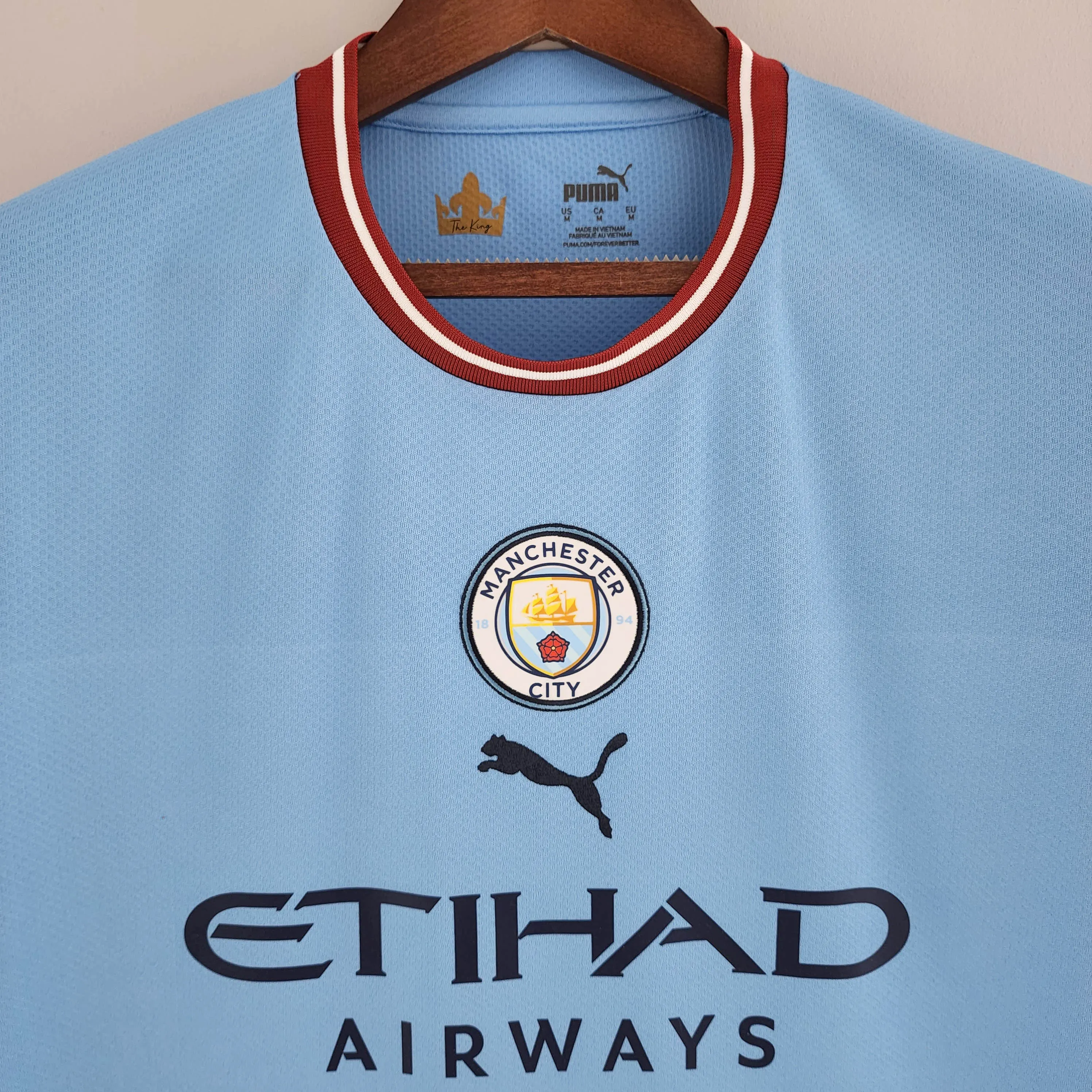 2022/2023 Manchester City Casa Camisa de futebol Qualidade tailandesa 1:1 - Image 3