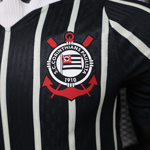2026/2027 Oyuncu versiyonu Corinthians Deplasman Futbol forması 1:1 Tayland kalitesi - Görsel 5