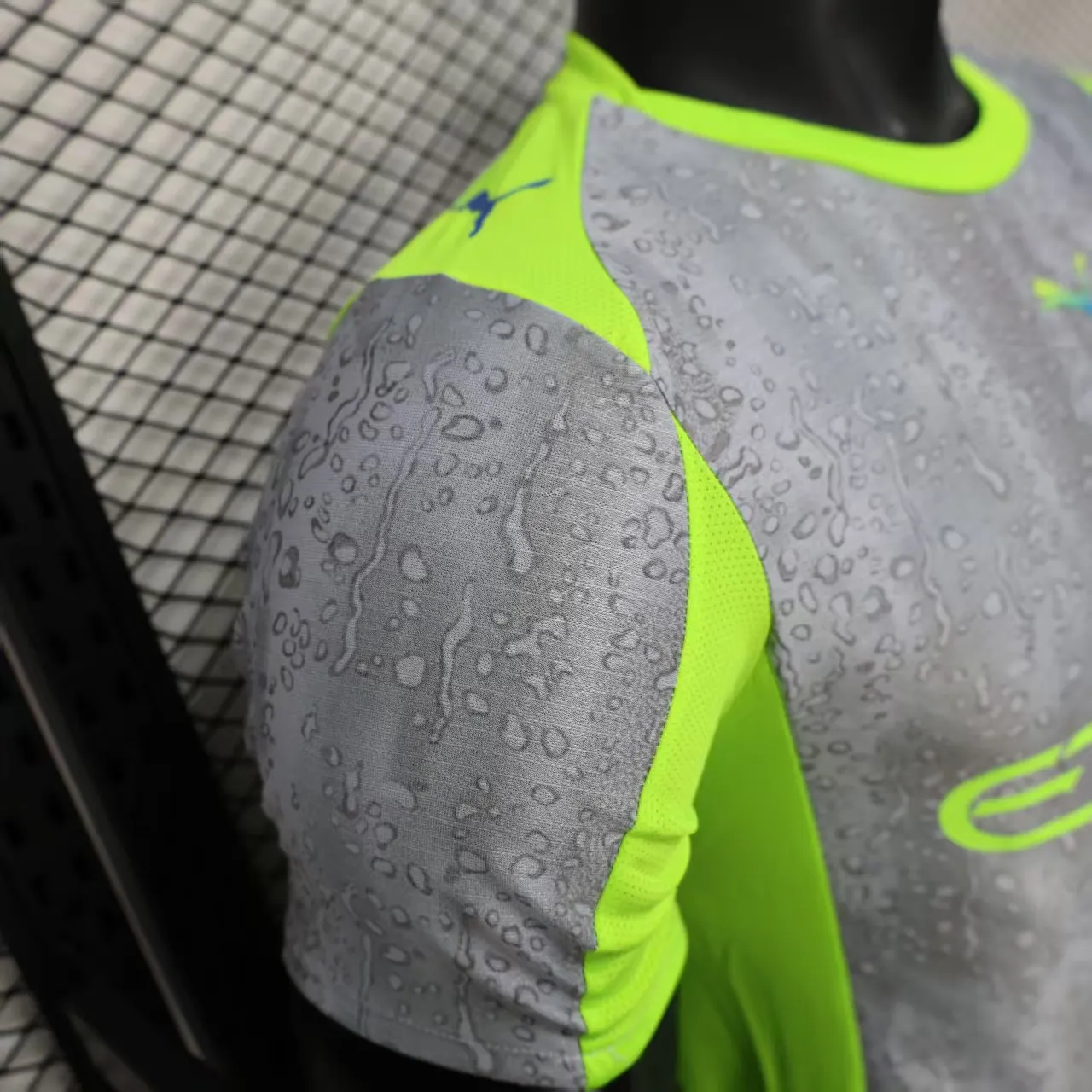 2025/2026 Versión jugador Manchester City Tercera Visitante Camiseta de fútbol Calidad tailandesa 1:1 - Imagen 6
