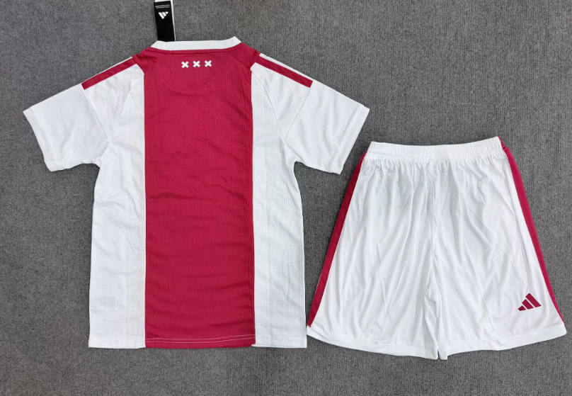 2026/2027 Ajax Heim Fußballtrikot 1:1 Thai-Qualität Kindergröße – Bild 2