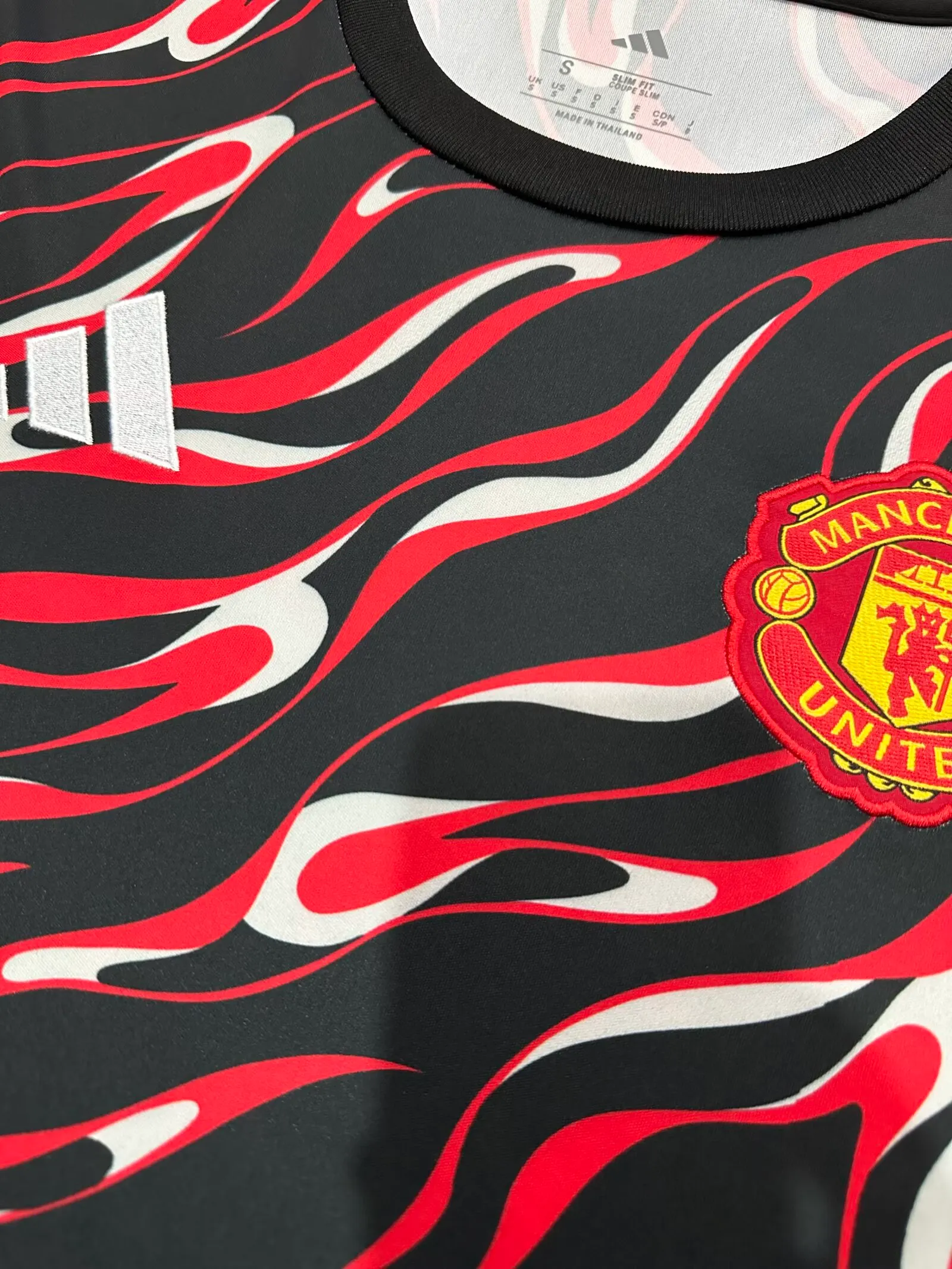 2025/2026 Manchester United Voorwedstrijd Training 01 Voetbalshirt 1:1 Thaise kwaliteit - Afbeelding 4