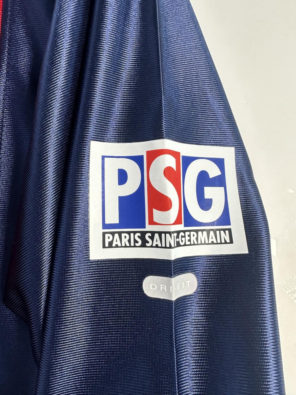 2001/2002 Retro Long Sleeve Psg Paris Saint-Germain Home Football Shirt 1:1 Thai Quality - Image 7