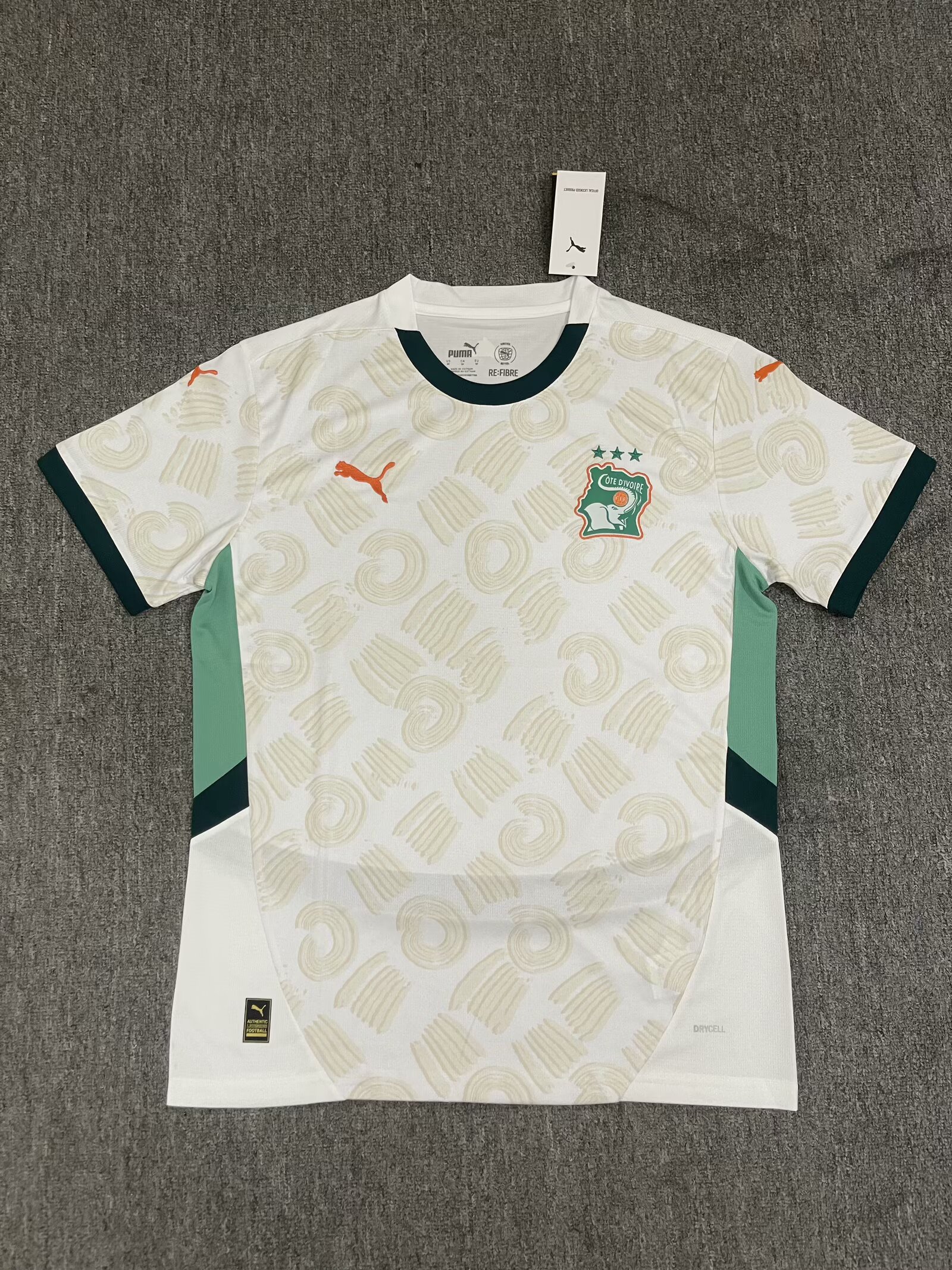 2025/2026 Ivoorkust Nationaal elftal Uit Voetbalshirt 1:1 Thaise kwaliteit