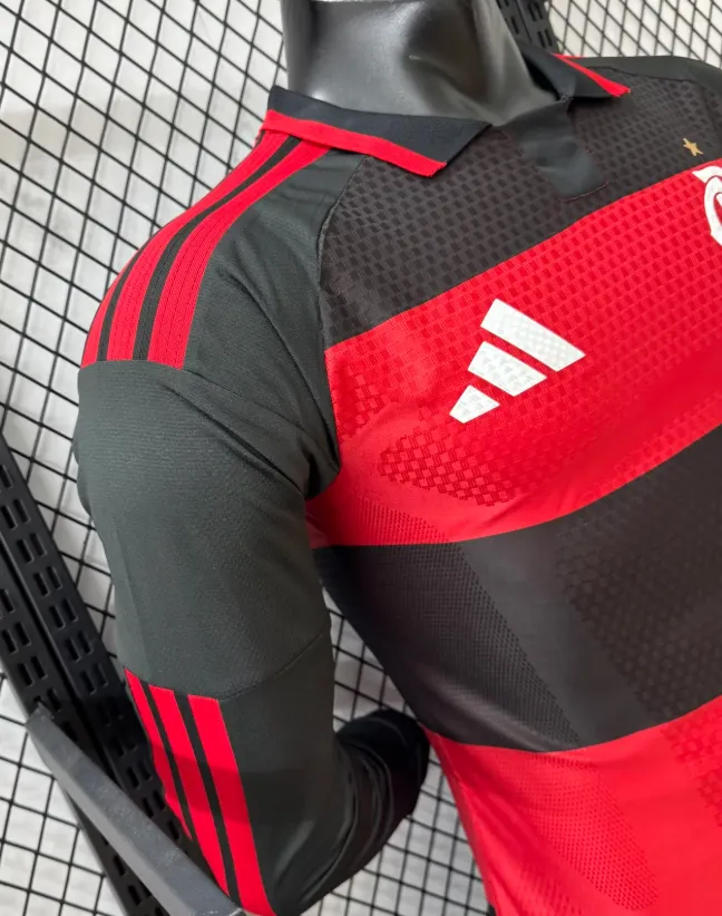 2026/2027 Długi rękaw Wersja zawodnicza Flamengo Domowa Koszulka Jakość tajska 1:1 - obrazek 7