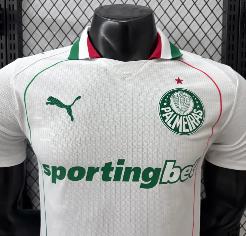 2026/2027 Version joueur Palmeiras Extérieur Maillot de football Qualité thaï 1:1 – Image 5
