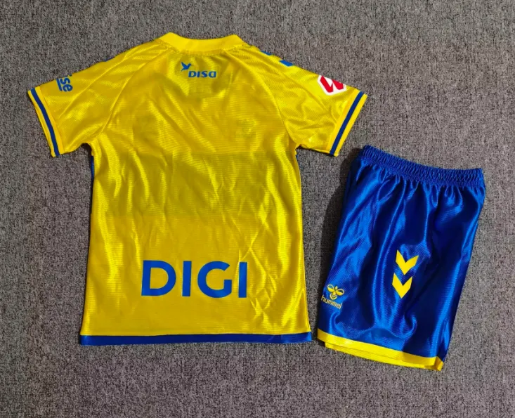 2026/2027 UD Las Palmas Local Camiseta de fútbol 1:1 Calidad tailandesa Talla infantil - Imagen 2