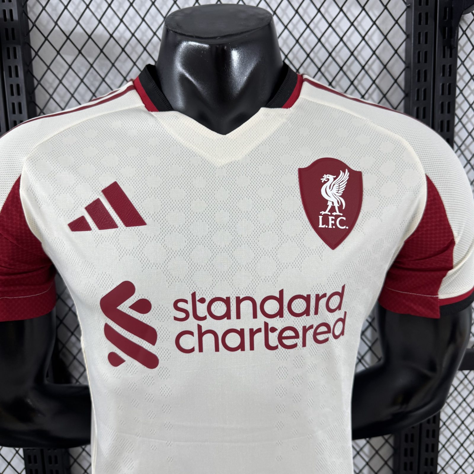 2025/2026 Spielerversion Liverpool Auswärts Fußballtrikot 1:1 Thai-Qualität – Bild 5