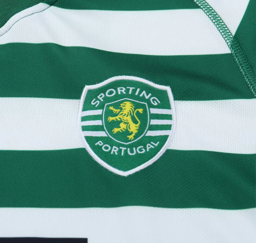2003/2004 Retro Sporting Lisbon İç saha Futbol forması 1:1 Tayland kalitesi Çocuk bedeni - Görsel 5