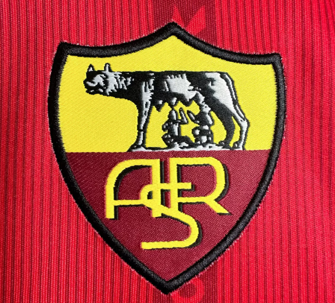 1999/2000 Manga longa Retrô Roma Terceira Fora Camisa de futebol Qualidade tailandesa 1:1 - Image 6