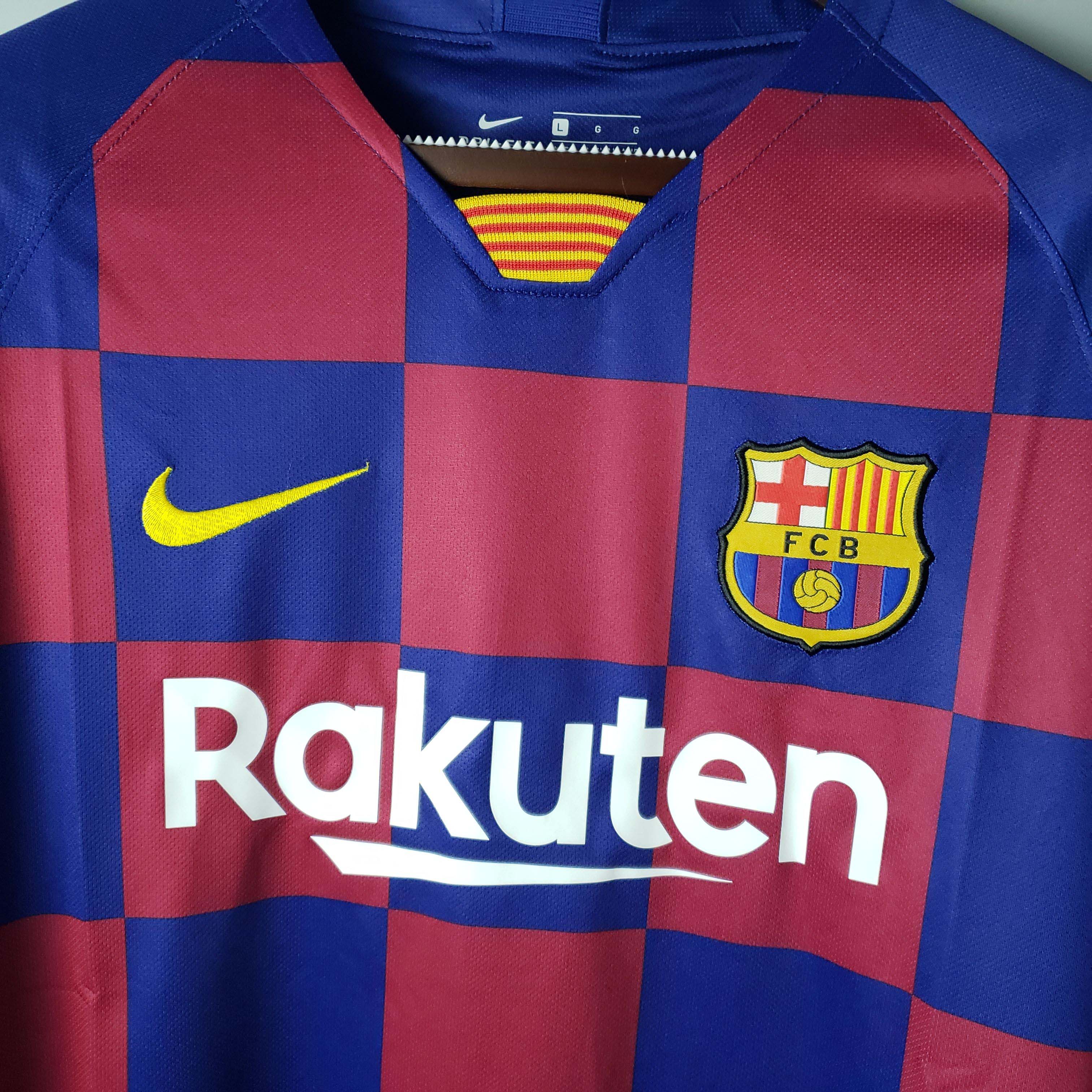 2019/2020 Retro Barcelona Home Football Shirt 1:1 Thai Quality - Image 3