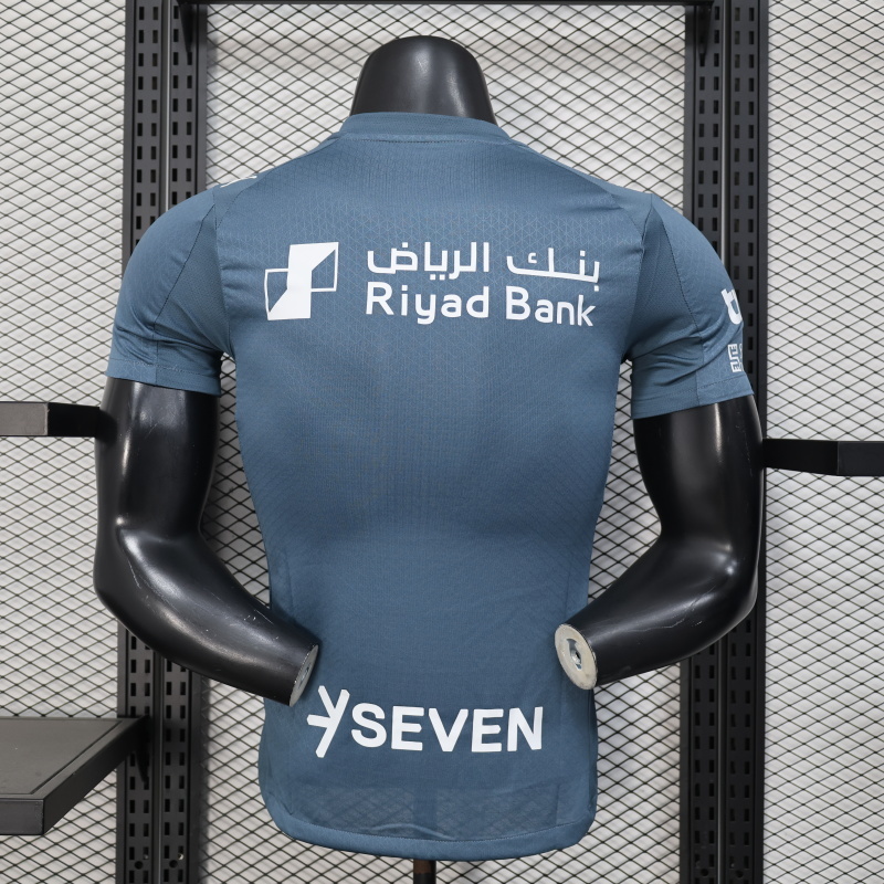2025/2026 Versión jugador Al-Hilal Saudi Tercera Visitante Camiseta de fútbol Calidad tailandesa 1:1 - Imagen 2