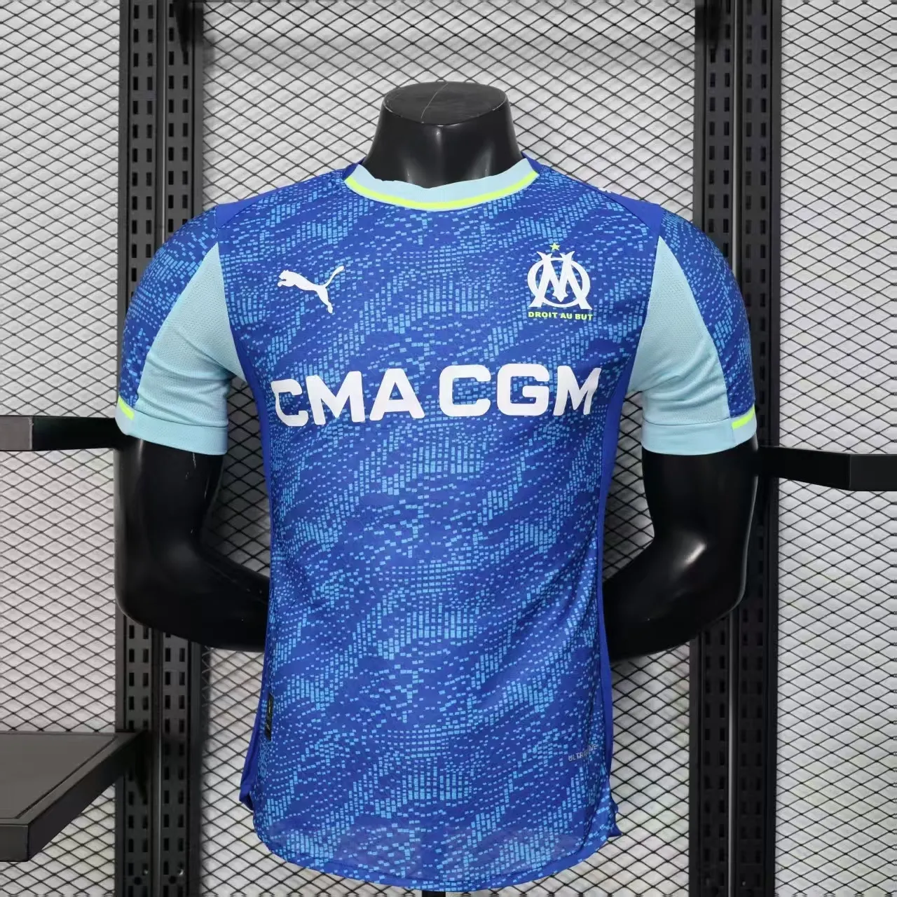2025/2026 Spelersversie Olympique de Marseille Derde Uit Voetbalshirt 1:1 Thaise kwaliteit