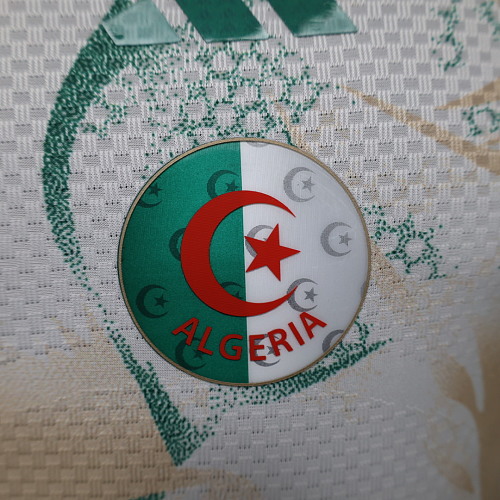 2026 Version joueur Algérie Équipe nationale Avant-match Domicile Maillot de football Qualité thaï 1:1 – Image 5