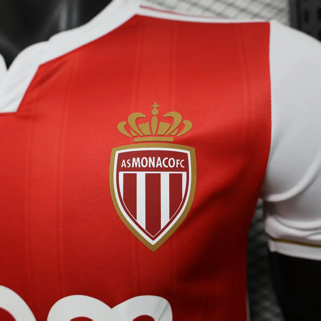 2025/2026 Player Version AS Monaco Home Football Shirt 1:1 Thai Quality - Image 5